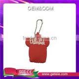Customized Cartoon Rubber Keychain thumbnail-3