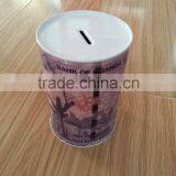 Christmas Gift Luan Jinyu Metal Printing Saving Box for Coin Packing
