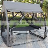 single swing bed/swing bed/garden swing/swing bed with mosqutio net/outdoor swing/swing hammock