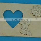 2016 the New Wholesale Fashion Design Customized Pine Girl Photo Frame Sense