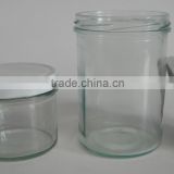 clear glass jar for food storage
