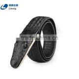 New Arrival Snap Closure Men Antique Genuine Alligator Jeans Belt thumbnail-1