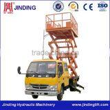 Hydraulic Lift by Truck Fixed Aerial Work Table Equipment for Sale thumbnail-2