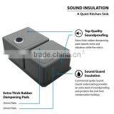 CUPC Certificate Handmade Double Drainer Stainless Steel Kitchen Sink For America 3219 thumbnail-5