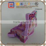 Fashion Plastic Jewelry Box With Drawer Toy Carousel Music Box thumbnail-4