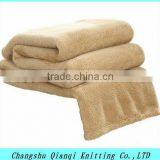 King Size Coral Fleece Throws Blanket/Microfiber Coral Fleece Blanket thumbnail-1