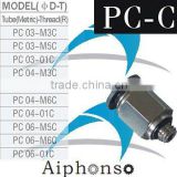 IPC-C pneumatic connect fitting/one touch tube fitting