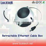 Retractable Ethernet Network Cable Box,with RJ45 Network