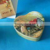 Heart Shape Chocolate Tin Box