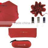 21'' 5 Folding Rain and Sun Box-packed Umbrella