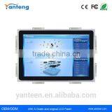 DC12V High Brightness 21.5inch Lcd Open Frame Touch Monitor With IP65 Front Panel