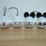 New Style in 2016 180 MAh Power Bank for Mobile Phone , Fashion Design White Rabbit MINI Speakers Power Bank thumbnail-1