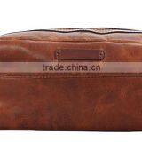 Leather Travel Toiletry Kit Bag Hotel thumbnail-5