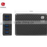 HUNDA Auto Tablet Charger With 6 USB Port thumbnail-2