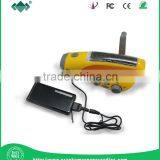 2016 Hot Selling Solar Dynamo Led Flashlight Wirh Radio for Emergency