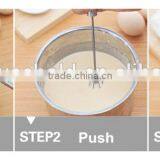 Stainless Steel Rotation Whisk Tool For Kicthen thumbnail-4
