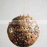 Bamboo Wicker Ceiling Lamps thumbnail-1