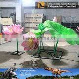 MY Dino-C099 Waterproof Artificial Flowers Lotus Flower Sculpture thumbnail-3