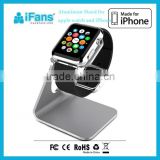 For Apple Watch Stand,iFans Premium Aluminum Stand for Apple Watch Stand both 38mm & 42mm
