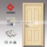 2015 Simple Design Wood Mdf Pvc Carved Laminated Door With Locks thumbnail-1
