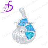 Wholesale Uniqe Opal Pendant Ocean Animal Shaped Opal Pendant thumbnail-1