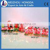 Christmas LED Lighted Red Train thumbnail-1