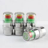 4pcs/pack Car Tyre Tire Pressure Monitor Indicator Valve Stem Cap Sensor 3 Color Eye Alert thumbnail-4