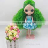 Hot Sales Shag Afro Curly Bright Green Neo Blythe Doll Wigs thumbnail-2