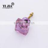 33 mm Pink Color Square Furniture Hardware Crystal Knob thumbnail-5