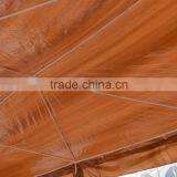 Outsunny 10' x 30' Gazebo Canopy Party Tent w/ 5 Removable Window Walls - Coffee thumbnail-3