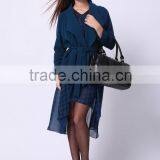 2016 PRETTY STEPS Winter Collections Plus Size Fashion Slim Navy Short Jacket for Woman Casual Coat Casacos thumbnail-1