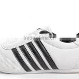 UWIN Handsome Black Strips Kids Taekwondo Shoes thumbnail-2