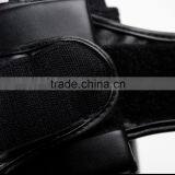 Black Head Guard In Leather, Boxing Head Guard Helmet, Head Guard Made In Leather Full Adjustable thumbnail-5