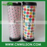 Double Wall Plastic Paper Mug