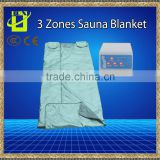 3 zone Updated FIR Slimming machine Far Infrared Sauna Blanket Weight Loss blanket salon beauty equipment