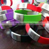 Custom Sport Bracelets Laser Engrave ID Bicycle Bracelet thumbnail-1
