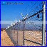 2.5mm Diameter Galvanized Chain Link Fence Used Chain Link Fence Gates