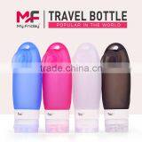 Silicone Travel Tube Carry on The Plane 89ml Portable Soft Silicone Travel Bottles Set BFA Free FDA thumbnail-1