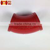 Abrasive Resistance Pipe Bend 45 Degree Elbow Concrete Pump Elbow thumbnail-1