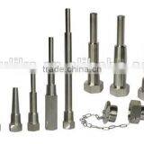 304 Stainless Steel Standard Thermowell for Industrial Bimetal Thermometers 1/2" NPT x 1/2" NPT Connection thumbnail-2