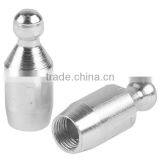 Universal Aluminum 2X/a Set Silver Motorcycle Tyre Tire Valve Stem Caps 28*8 mm thumbnail-1