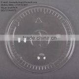 Clear Flat PS Material Lid for 16/20/24 Oz. Plastic Lemonade Cup thumbnail-5