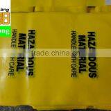 Yellow Color Plastic Trash Bag