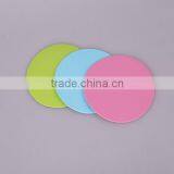 2015 New Products Home Used High Temperature Resist Eco-friendly Marerial EVA Pink Green and Blue Fresh Color Round Cup Coaster thumbnail-1