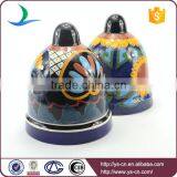 YSfp0006 Unique Bell Shape Decorative Garden Stone Flower Pot for Home thumbnail-1