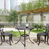 Outdoor Iron Coffee Table and Chair, Garden Iron Coffee Table and Chair thumbnail-2