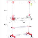 Clothes Rack Clothes Drying Rack With Shelves thumbnail-6