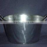 Galvanized Iron Bucket With Both Size Handles thumbnail-1