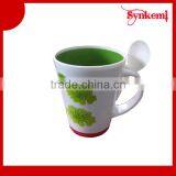 Plastic Drinking Cup With Spoon thumbnail-1