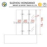 Easy Cleaning Folding Bath Screen thumbnail-3